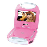 Sylvania Sdvd*****inch Portable Dvd Player With Handle, Pink