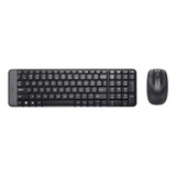 Combo Logitech  De Teclado Y Mouse Inalámbricos  Mk220