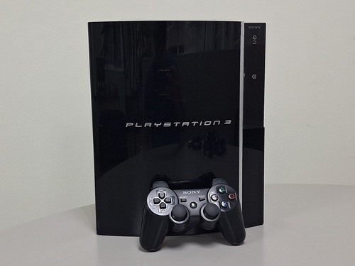 Playstation 3 Fat Cechl01 Hen Com Hd De 500gb + Controle 
