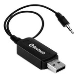 Receptor Automotivo Usb Áudio Bluetooth P2 Som Carro