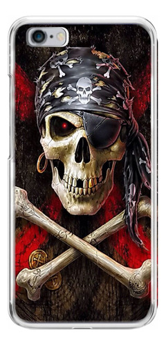 Capa Capinha Rock N Roll Caveira Pirata Game Over Skull