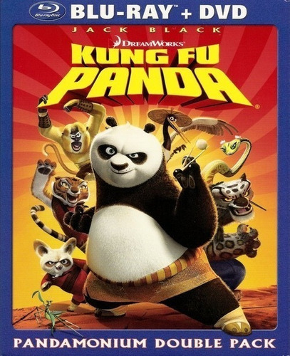 Kung Fu Panda Blu Ray + Dvd Película Nuevo