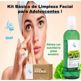 Limpieza Facial Adolescentes-astringente Y Jabón De Avena