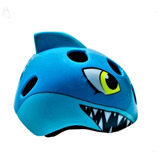 Capacete Baby Shark Infantil Bike Patinete Skate 3 A 7 Anos