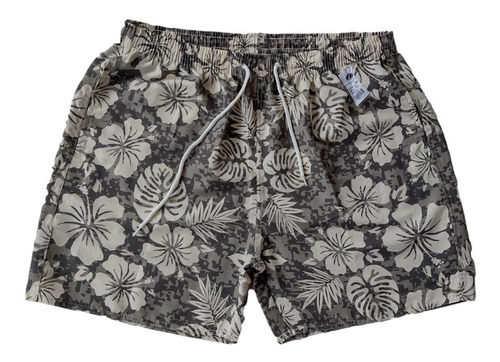 Kit Com 5 Shorts Mauricinho Plus Size Estampado Praia