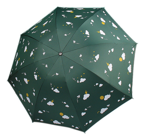 Creative Umbrella Paper Airplane Dobrable Guarda-chuva Solar