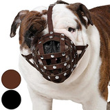 Collardirect Basket Dog Muzzle Para Boxer, Bulldog Inglés,