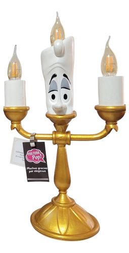 Lampara Infantil Led Lumiere Disney Escala Real Impresión 3d