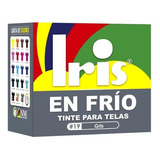 Tinte En Frío Iris Gris Telas - Unidad a $21900