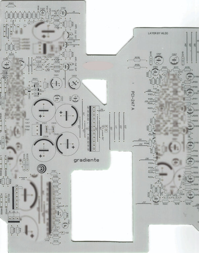 Placa Principal Amplificador Gradiente Model 366 Pci-247 A