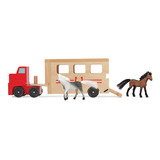 Transportín De Madera Para Caballos Melissa & Doug