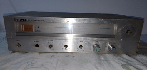 Receiver Silver Stereo Tuner/amplifier Ss91 [radio]