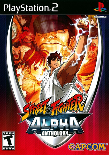 Jogo Street Fighter Alpha Anthology Ps2