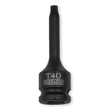 Llave Tubo Bremen Alto Impacto Torx T40 Enc 1/2 Largo 80mm Cod. 3002 Dgm