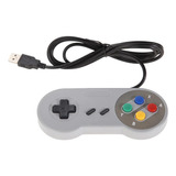 Controle Joystick Super Nintendo Usb Pc Notebook Video Games