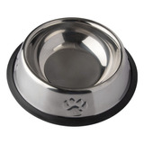 Comedouro Para Gato Cachorro Porte Médio 500ml Inox