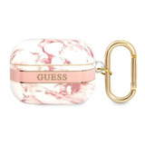 Funda Estuche Guess  Para AirPods Pro Marmol