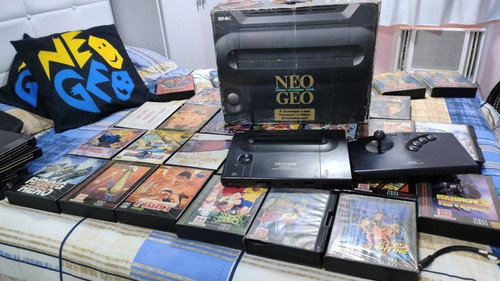 Neo  Geo Aes Na Caixa.