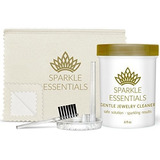 Kit De Solucion Limpiadora De Joyas Suaves Oro Plata De Ley 