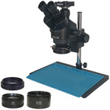 Microscopio Trinocular 3.5x-90x 48mp Hdmi 2k Cámara