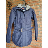 Parka Campera Columbia Impermeable Talle S