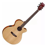 Cort Guitarra Electroacústica Folk Natural Satin