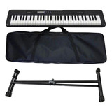 Kit Teclado Casio Ct-s300 Bag Suporte