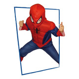 Disfraz Spiderman Con Músculos Niño Cotillón Activarte