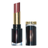 Labial Super Lustrous Glass Shine Lipstick Glazed Mauve Acabado Cremoso Color Nude