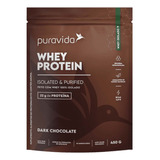 Whey Protein Isolado 450g - Puravida  