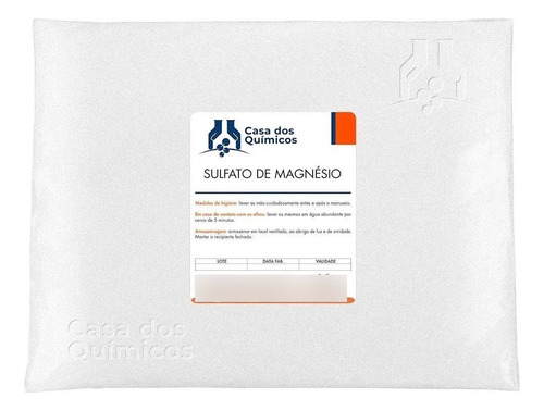 Sulfato De Magnésio 15 Kg - Adubo Foliar/ Sal De Epsom