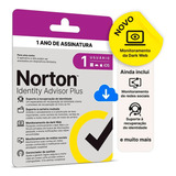Identity Advisor Norton Plus 1 Usuário 12 Meses Esd