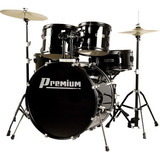 Bateria Acústica Premium Dx722 Bl 22'' Profissional Azul