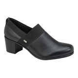 Zapatilla De Dama Casual  Flexi 0402  Color Negro