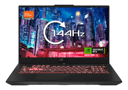 Notebook Gamer Asus Tuf A17 Ryzen 9 16gb Ram 512gb Rtx4070