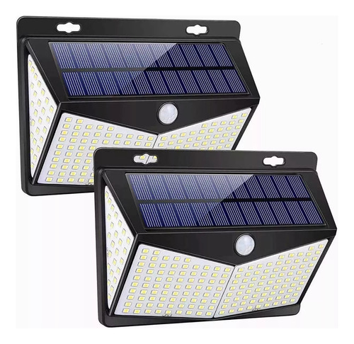 Lampara Solar 180 Luces Led 900 Lm Sensor De Movimiento 5.5v