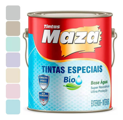 Tinta De Azulejo E Cerâmica Epóxi Cores Cinza Maza 3,2l