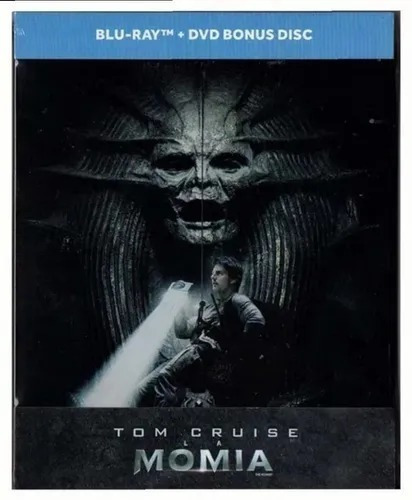 La Momia Tom Cruise Steelbook Pelicula Blu-ray + Bonus