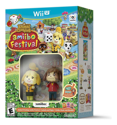 Animal Crossing Amiibo Festival (juego + 2 Amiibos) - Wiiu