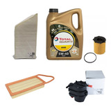 Kit 4 Filtros + Aceite Total 9000 Peugeot 207  1.4 Hdi