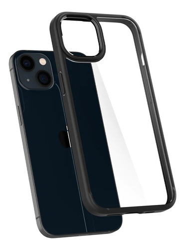 Capa Spigen Ultra Hybrid Black Para iPhone 13 (6.1)
