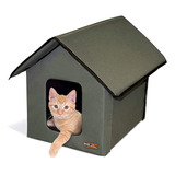 K&h Pet Products Casa Para Gatos Con Calefacción Para Exteri