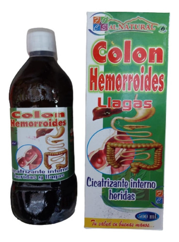 Colon Hemorroides Jarabe Natural X1 De 500ml Importada Peru