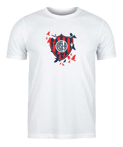 Remera De San Lorenzo Casla Cuervo Boedo Calidad Premium