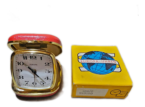 Reloj De Viaje Europa - Uhren Con Caja Sin Uso 