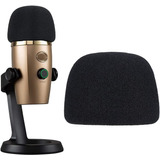 Filtro Wind Shield Anti Pop Viento Blue Yeti Nano Micrófono