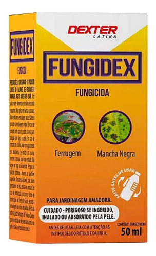 Fungidex 50ml Controle Doenças E Pragas De Jardinagem
