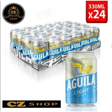 Cerveza Aguila Light X24 330ml - mL a $11