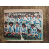 Recorte Racing Club Equipo Año 1977 Formación