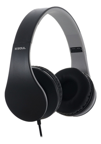 Auricular Soul Vincha Con Cable L600 Sonic Shock Color Negro